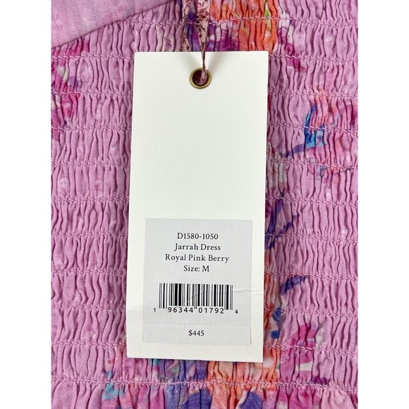 LoveShackFancy Jarrah Mini Dress in Royal Pink Berry - Picture 11 of 16